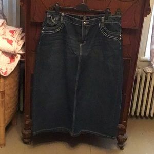 Blue Jean skirt